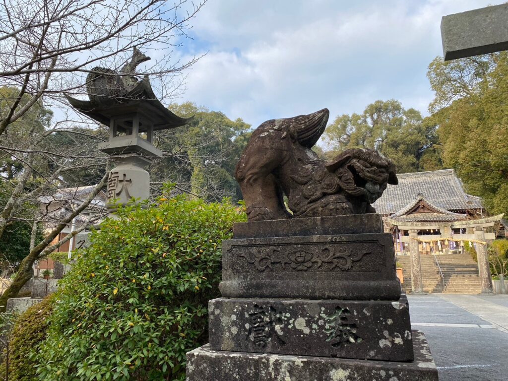 高城神社の狛犬